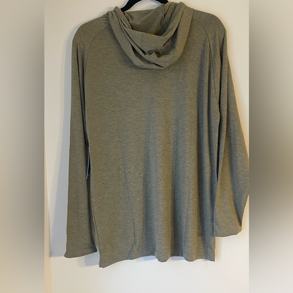 NWT Huk Green Pullover Long Sleeve Front Pocket Waypoint Hoodie - Picture 7 of 7